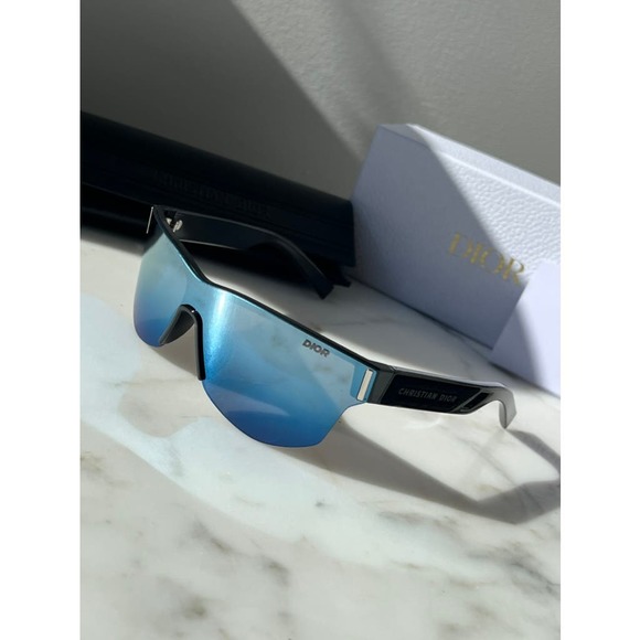 NEW Dior Xtrem M2U Sunglasses in Blue Mirror Lens - Picture 3 of 8